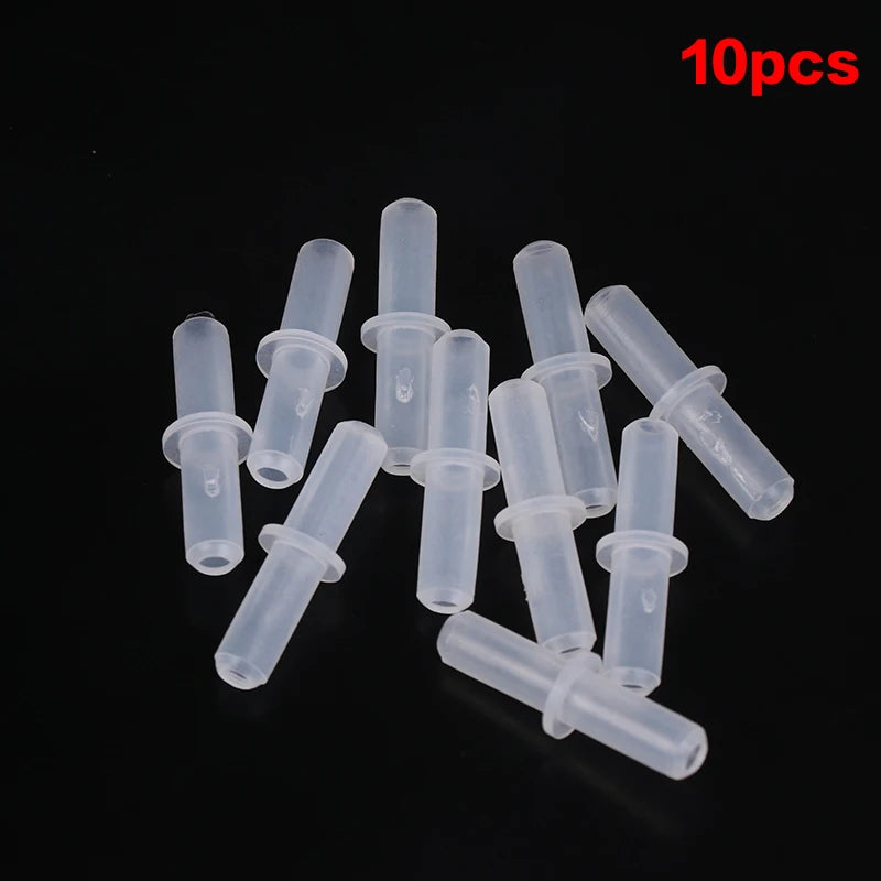10-Pack Aquarium Airline Tubing Connectors | 4mm Air Hose Adapters