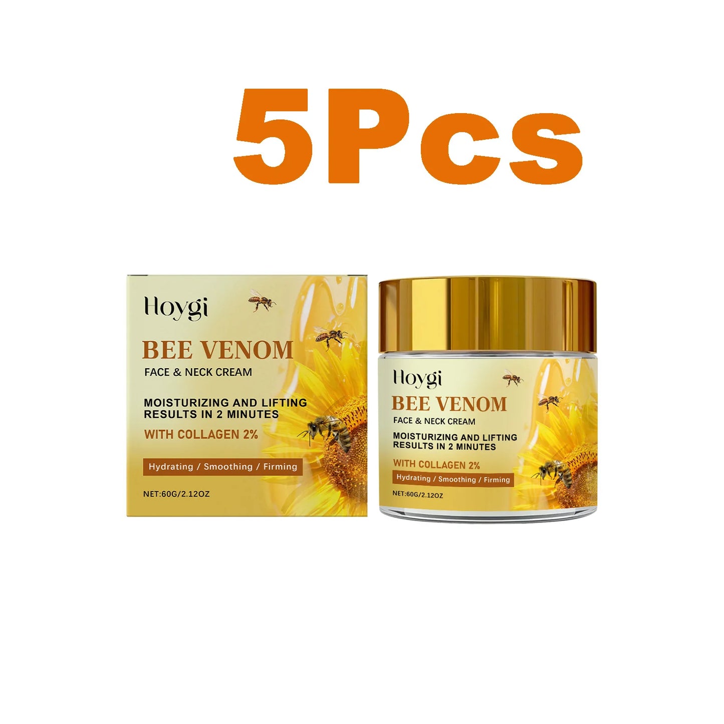 Bee Venom Firming Face & Neck Cream – Anti-Aging Moisturizer