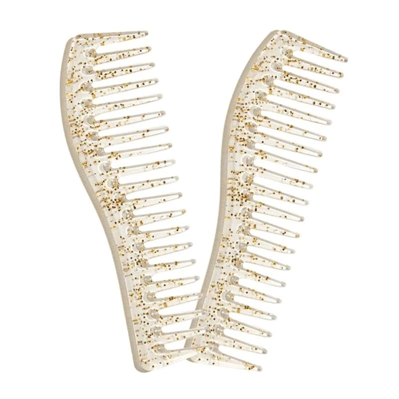 Wide Tooth Hair Comb – Scalp Massage & Detangling Tool