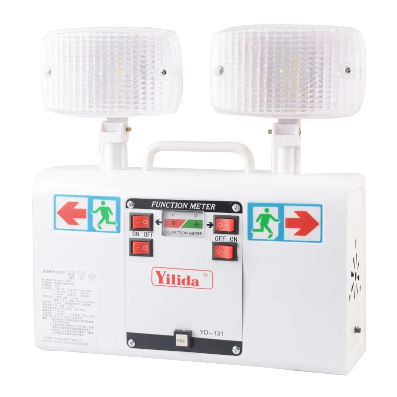 LED Emergency Exit Light with Alarm | AC 200–240V | SHINEKNOT