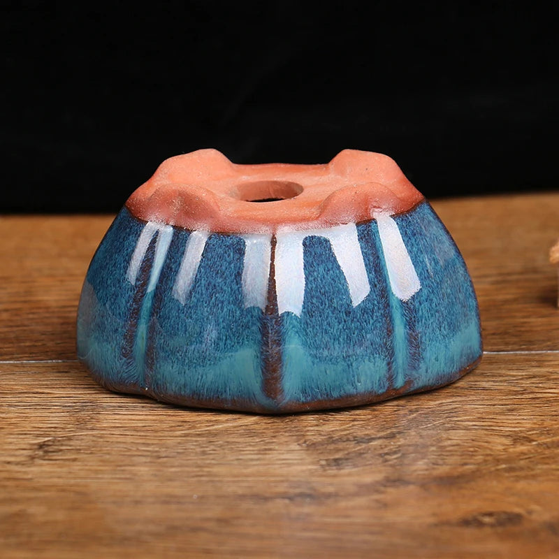 Chinese Style Bonsai Ceramic Plant Pot | Purple Sand Planter
