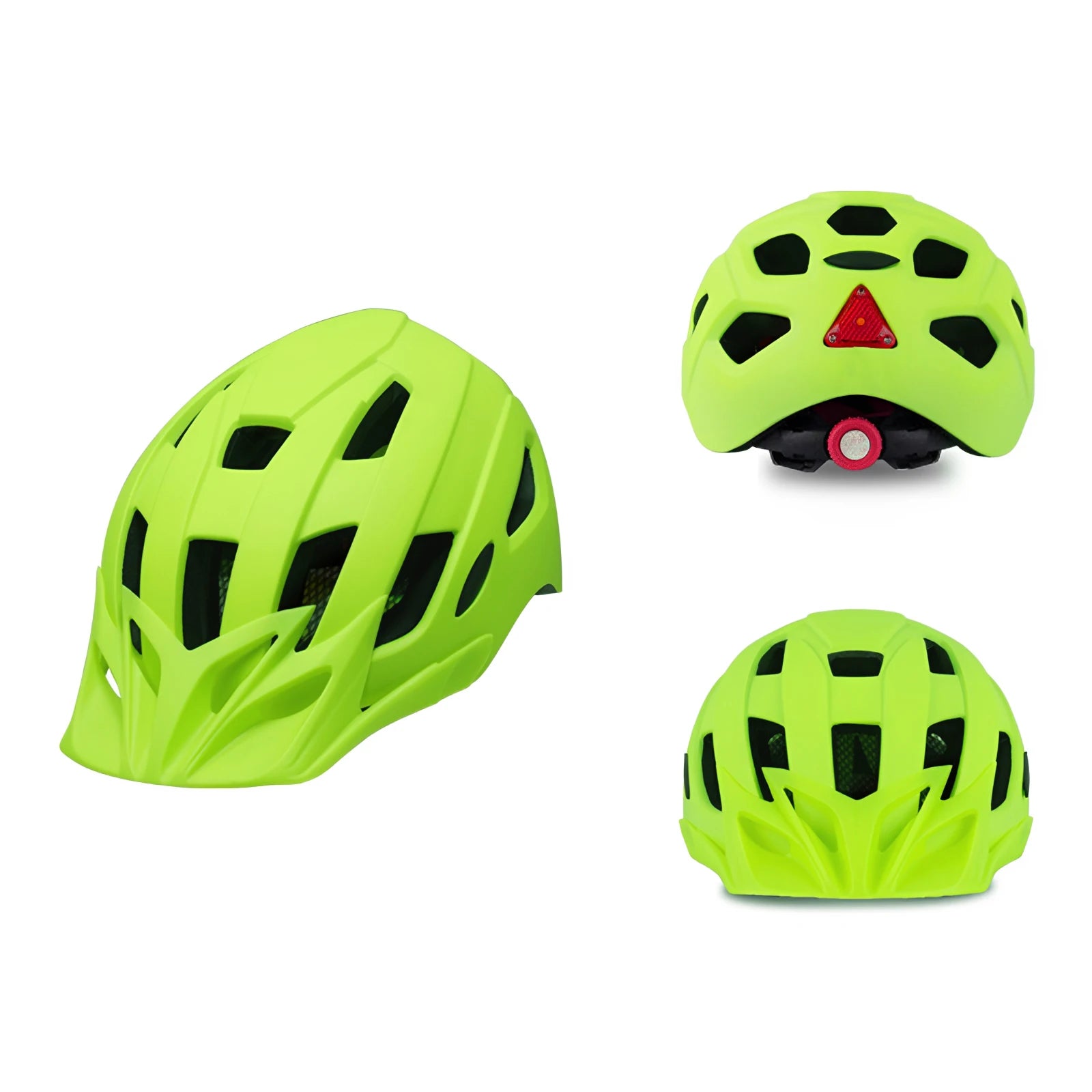 Multi-Sport Helmets with Warning Taillights Adjustable Bicycle Helmet Outdoor Bicycle Headgear for Different Aesthetics Peaceful Pleasures Health and Wellness