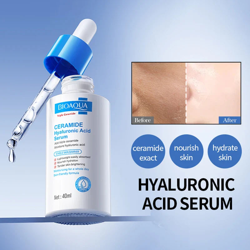 BIOAQUA Ceramide & Hyaluronic Acid Face Serum | Moisturizing