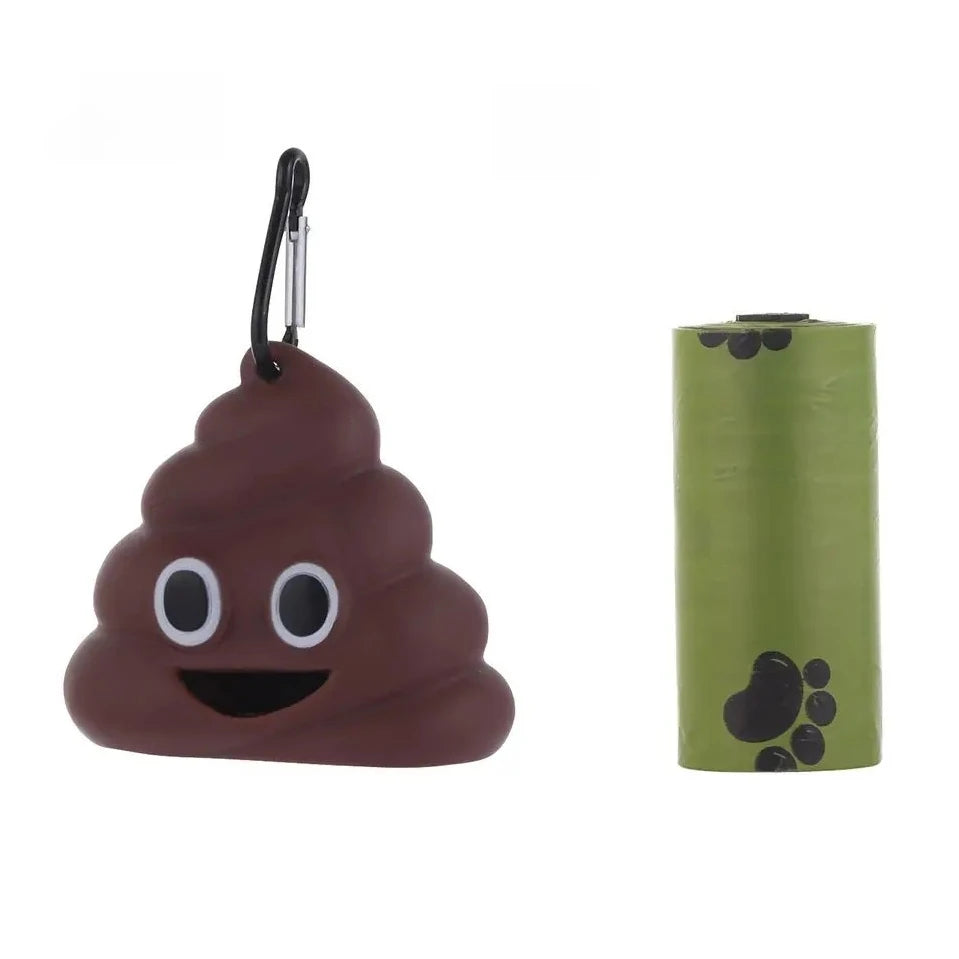 Portable Pet Waste Bag Dispenser – Eco Biodegradable Bags