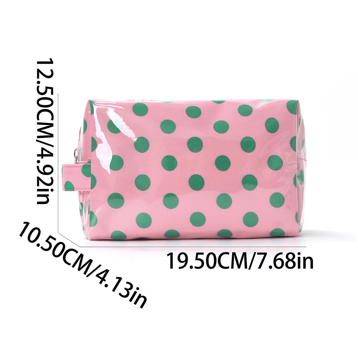 Women's Makeup Bag – Zipper Cosmetic Organizer, Water-Resistant