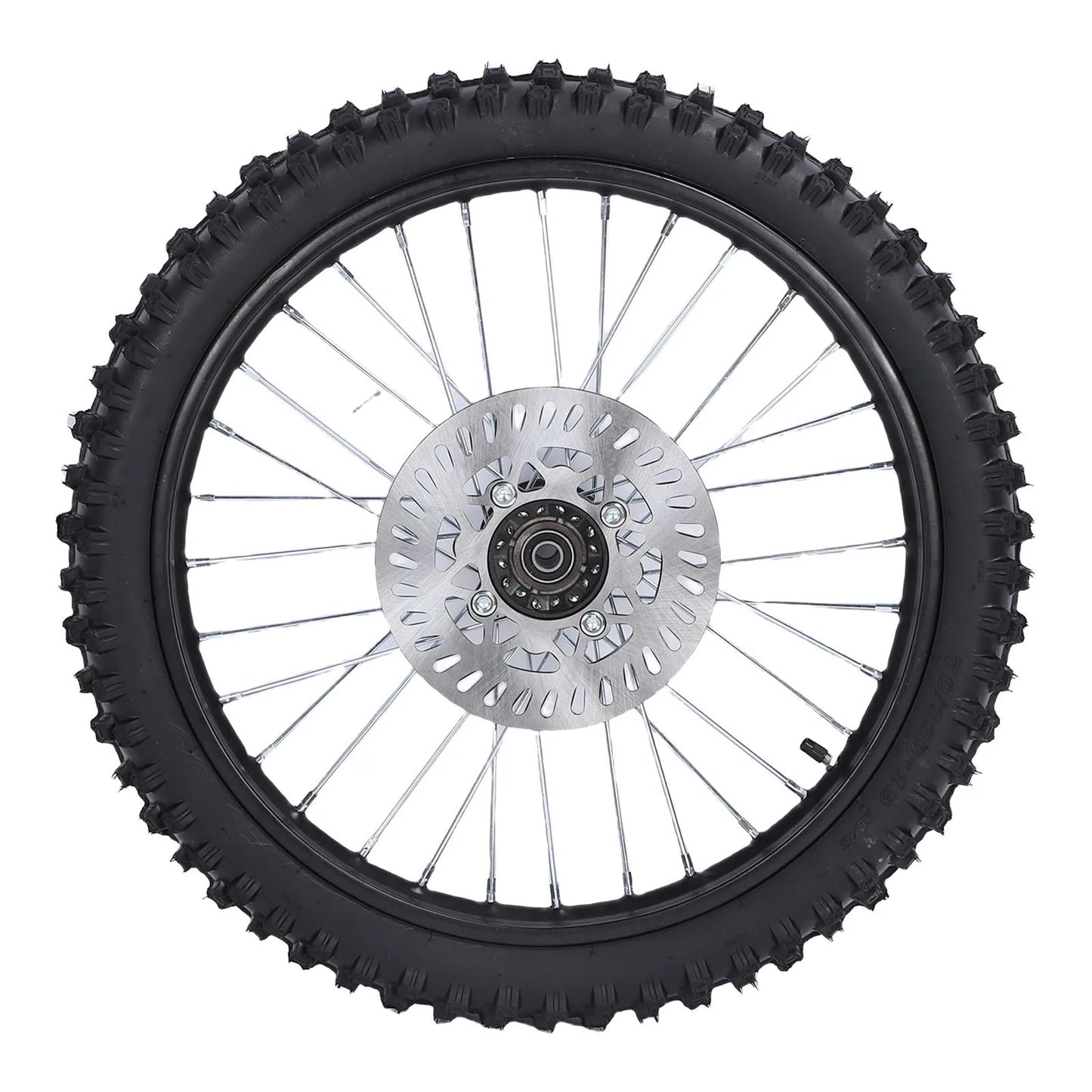 19" Dirt Bike Front Wheel Assembly 70/100-19 | 15mm Axle & Rotor