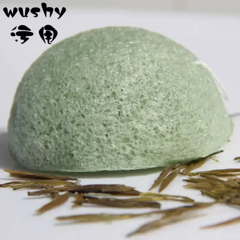 Natural Konjac Face Sponge 2-Pack – Gentle Exfoliating Cleansing