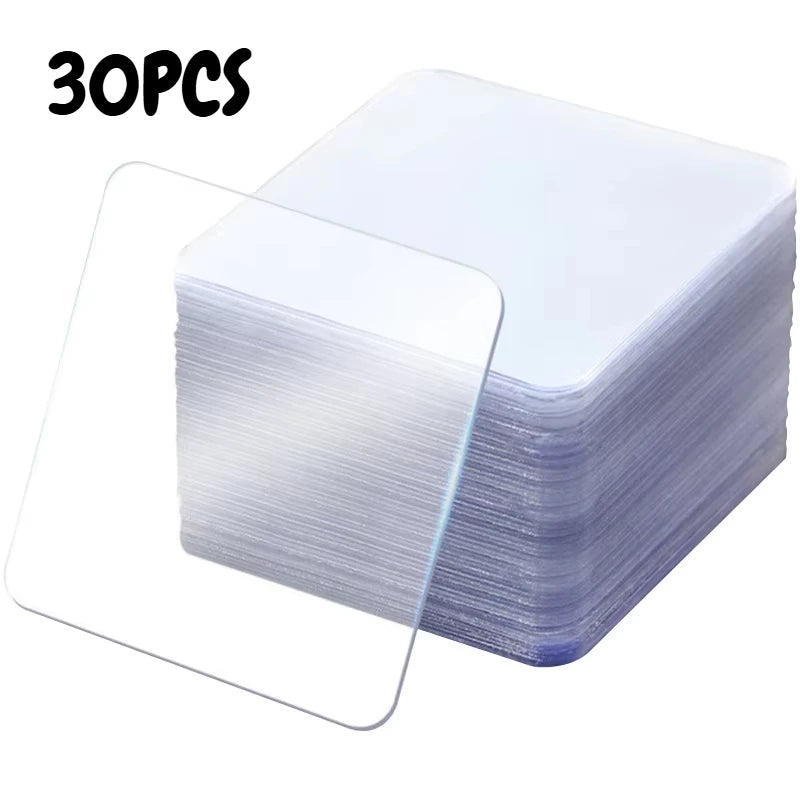 Super Strong Double-Sided Nano Tape – Transparent 6x6cm Patches