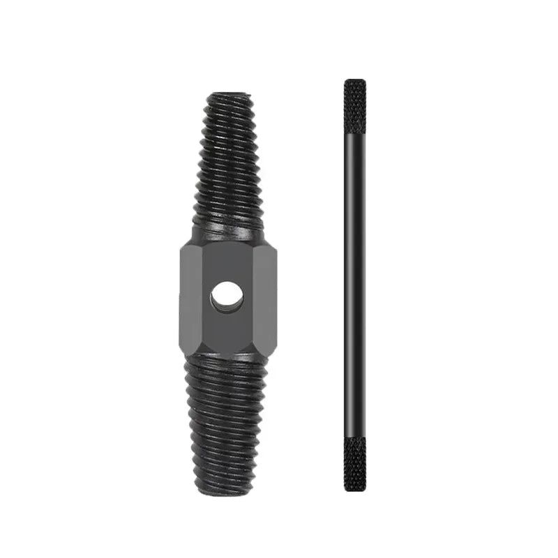 Double Head Screw Extractor Set – Broken Bolt & Pipe Remover Peaceful Pleasures Health and Wellness 1 set Black