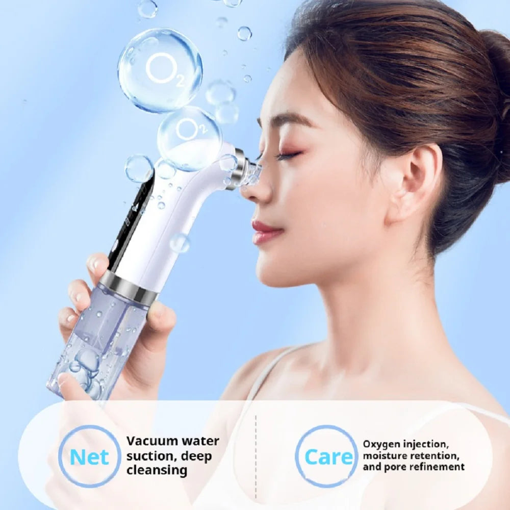 Electric Pore Vacuum Micro Bubble Facial Cleanser | USB Device