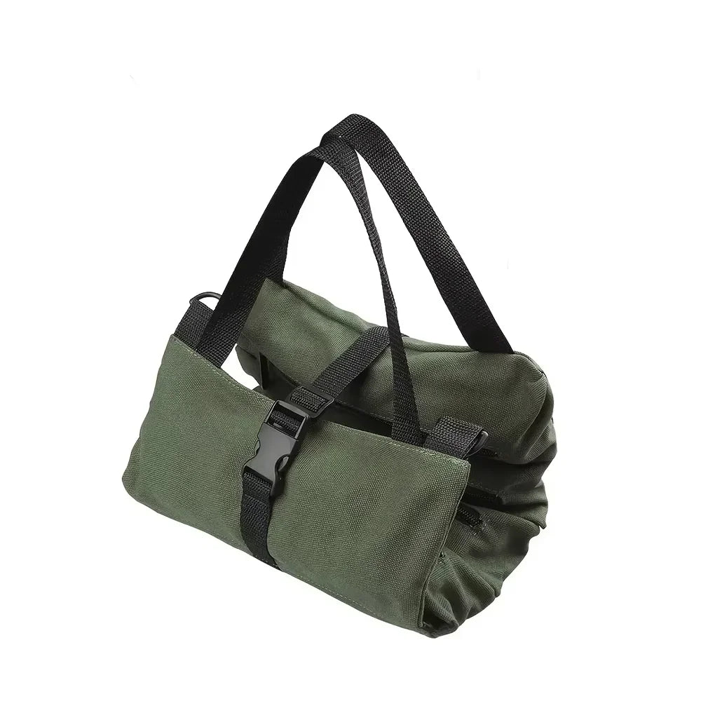 Heavy Duty Tool Bag Storage Bag for Workers Engineers Maintenance Camping Detachable Multifunctional Tool Organizer Peaceful Pleasures Health and Wellness green