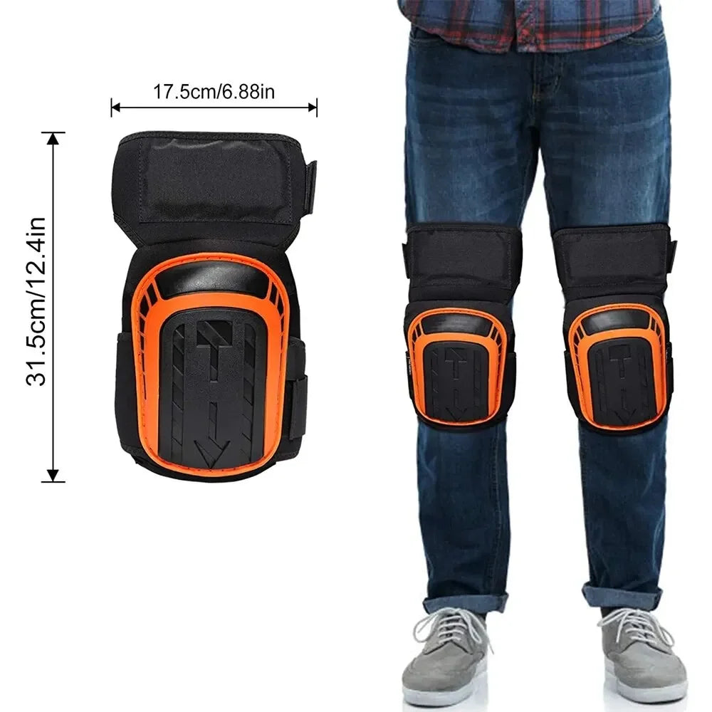 Professional Heavy Duty EVA Foam Padding Knee Pads With Comfortable Gel Cushion And Adjustable Straps For Working Gardning Peaceful Pleasures Health and Wellness