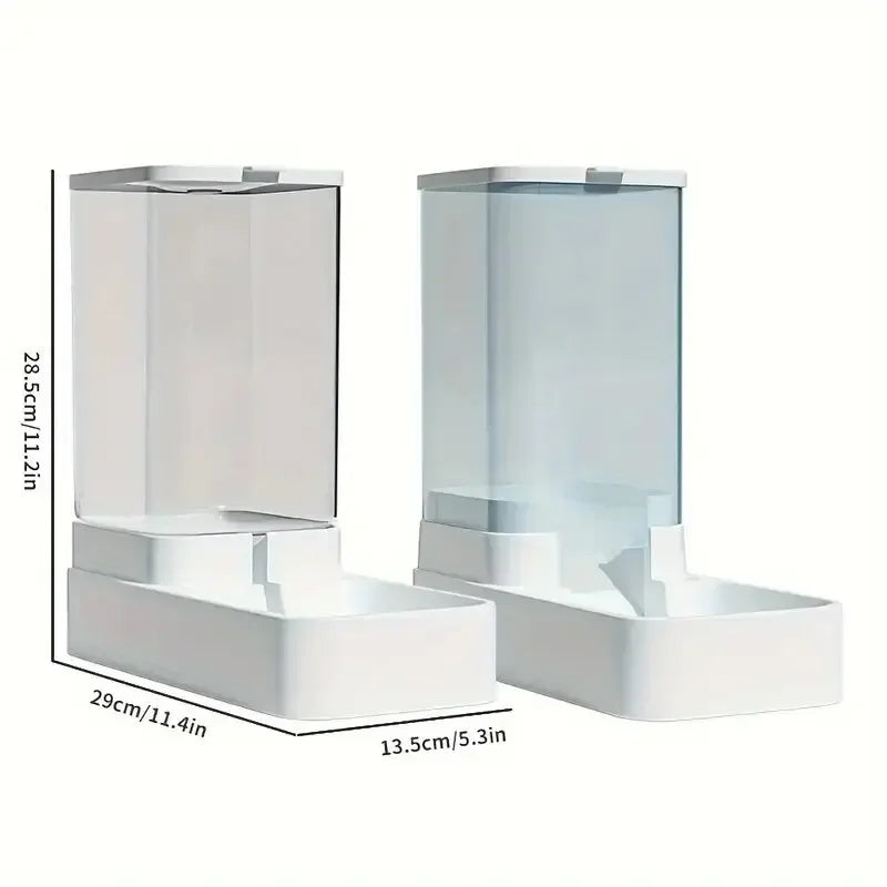 Gravity Dog Feeder & Water Dispenser Set – 3.8L BPA-Free