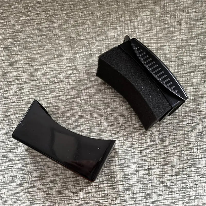 Car Sponge Brushes Tires with Lids Polishing Waxing Oiling Waxing Sponge Wiping Tire Cleaning Brushes Cleaning Tool Peaceful Pleasures Health and Wellness