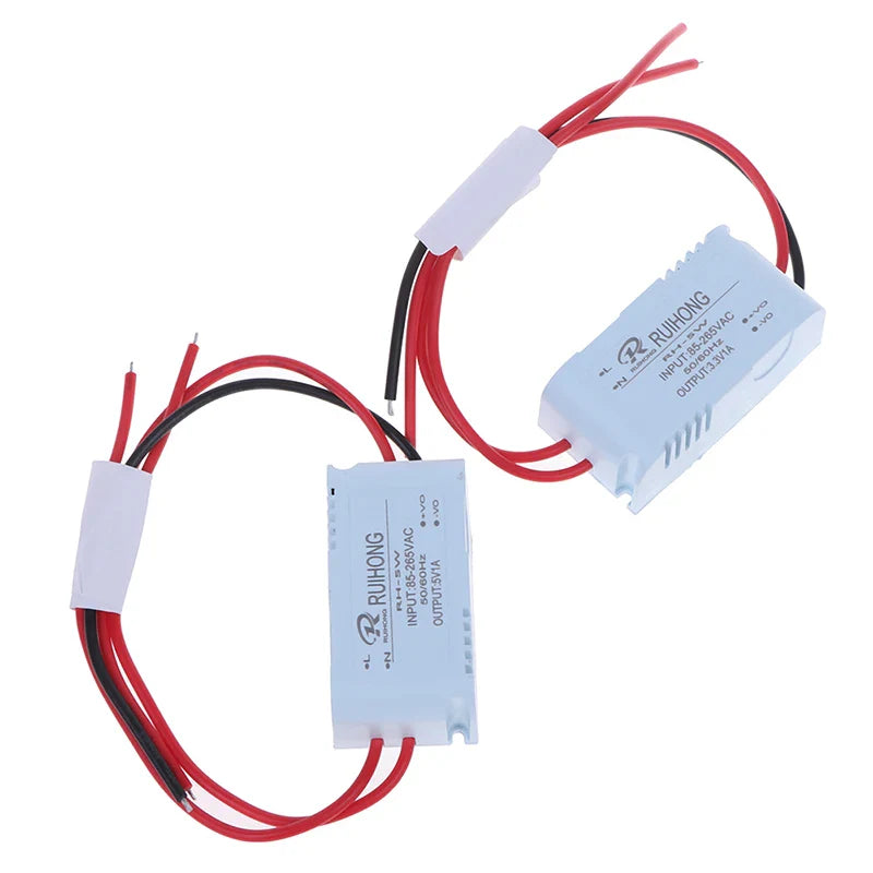 Mini AC-DC Power Supply Module 5W 220V to 3.3V–24V Converter