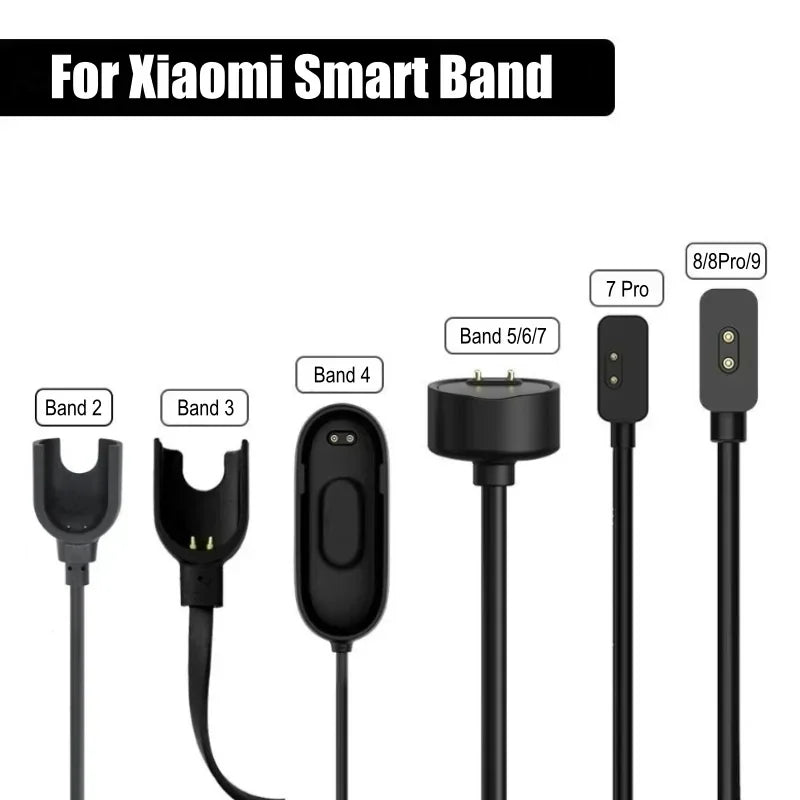 Charging Cable For Xiaomi Smart Band 9 8Pro 8 Active 7 Pro 6 NFC 5 Mi Smart Band 4 3 2 Bracelet USB Magnetic Charger Peaceful Pleasures Health and Wellness