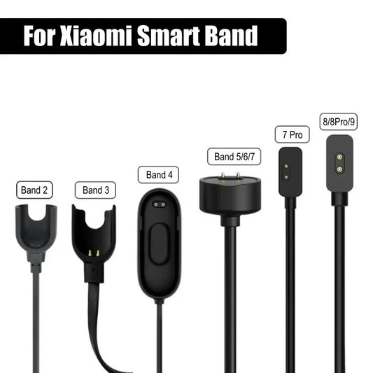 Charging Cable For Xiaomi Smart Band 9 8Pro 8 Active 7 Pro 6 NFC 5 Mi Smart Band 4 3 2 Bracelet USB Magnetic Charger Peaceful Pleasures Health and Wellness