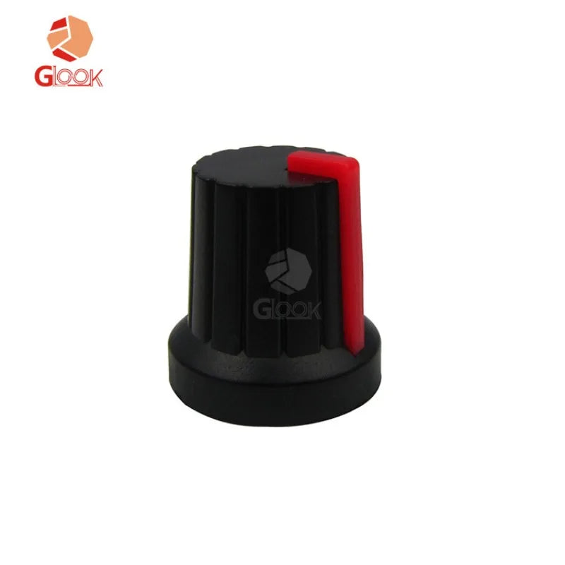 Potentiometer Plastic Knob Cap Plum Handle Amplifier Tuning