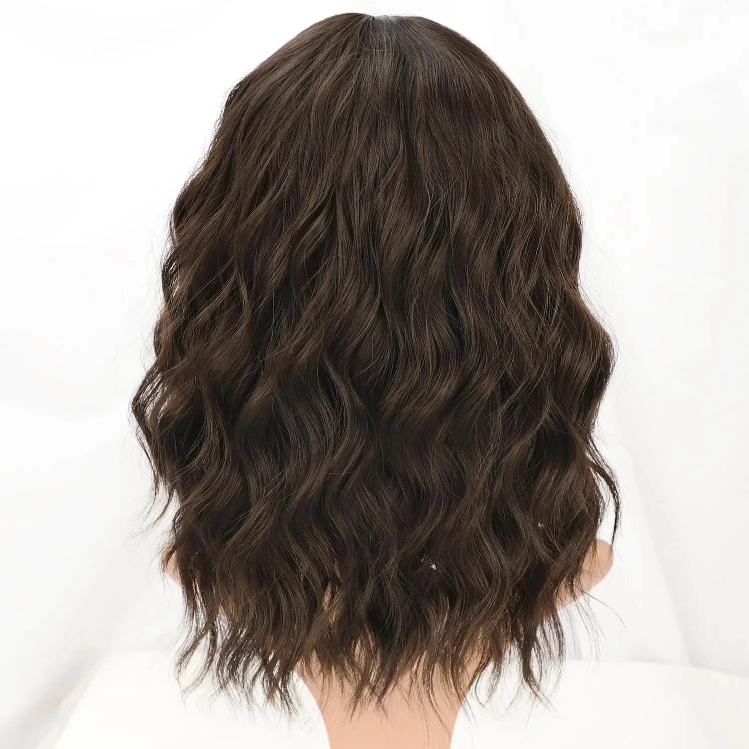 Synthetic Curls with Bangs, Versatile Daily Hairstyle for Women Peaceful Pleasures Health and Wellness
