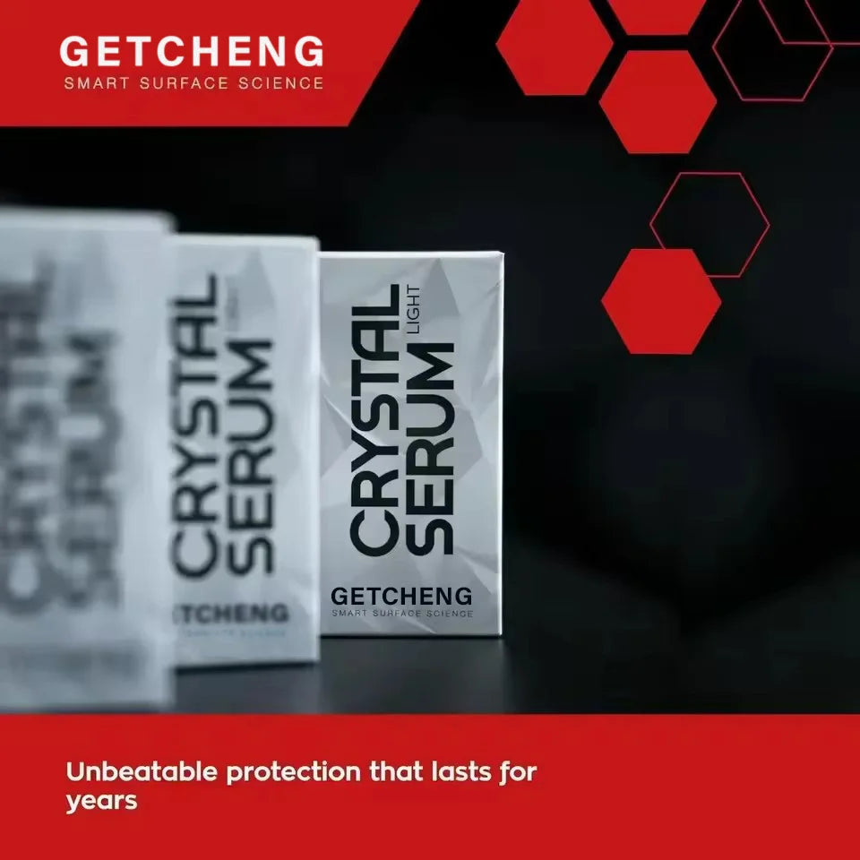 Crystal Serum Light Ceramic Coating for Cars Protect Car Paintwork High Shine Easy To Apply 50ml 5 Years Durability Peaceful Pleasures Health and Wellness