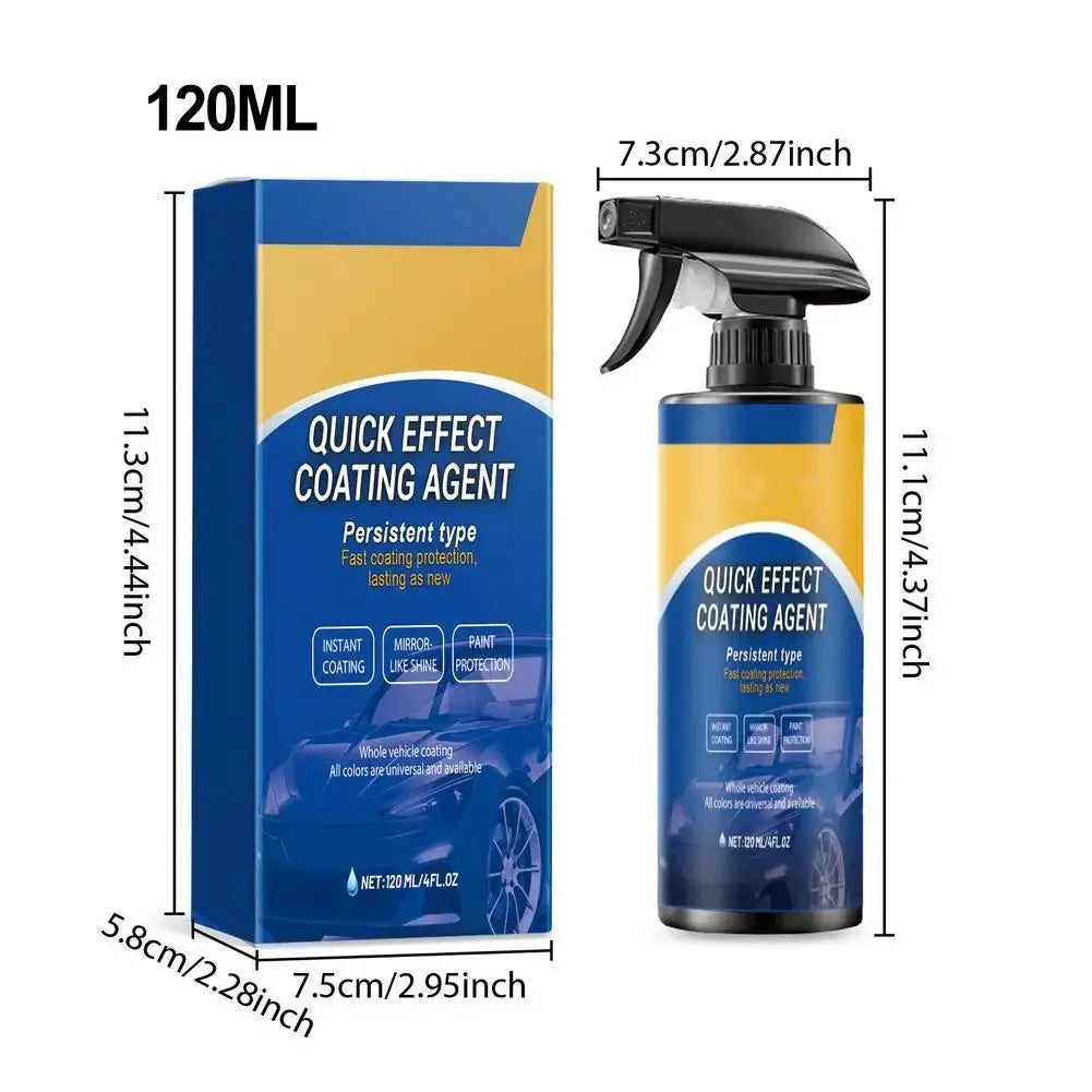 Car Coating Spray Wax – Quick High-Protection Coat 120ml