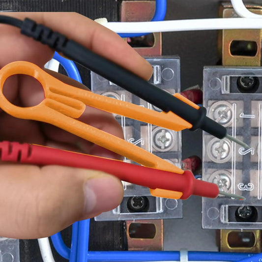 Multi meter probe holder tester probe clamping tool electrical testing power supply maintenance accessories DIY essential Peaceful Pleasures Health and Wellness