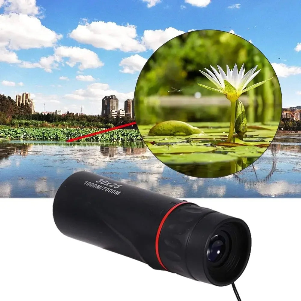 HD Mini Monocular Telescope with Phone Holder | Portable