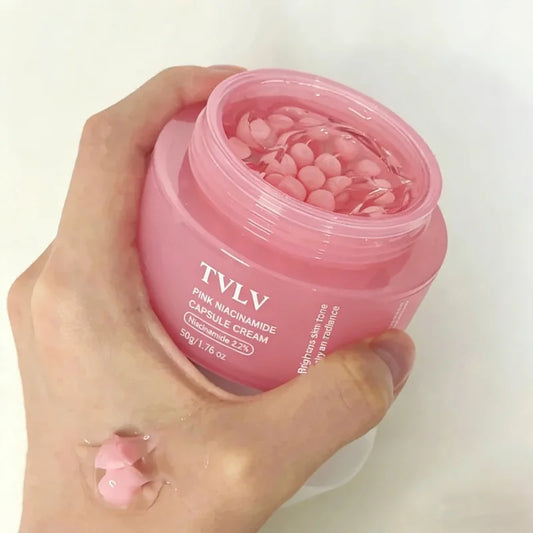 Collagen Pearl Capsule Cream – Niacinamide & Vitamin C Facial Capsule Cream Oasis Select