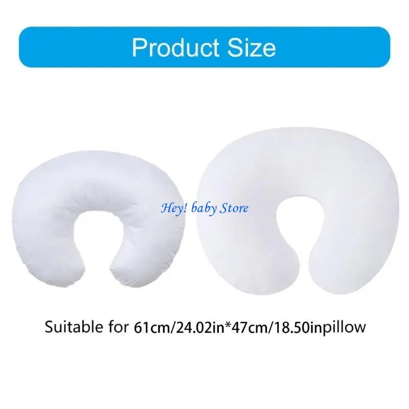 100% Cotton Breastfeeding Pillow Cover | Detachable Nursing Case
