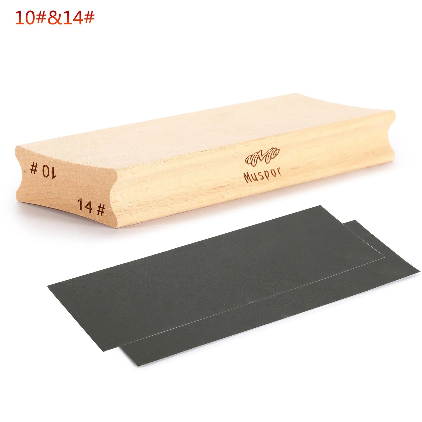 Muspor Dual-purpose Guitar Fretboard Radius Sanding Block Leveling