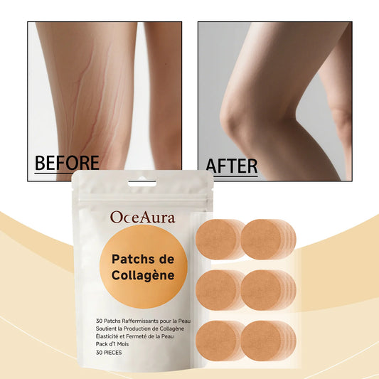 OceAura Collagen Hydrating Skin Patches 30pcs | Moisturizing Collagen Skin Patches Peaceful Pleasures Health and Wellness