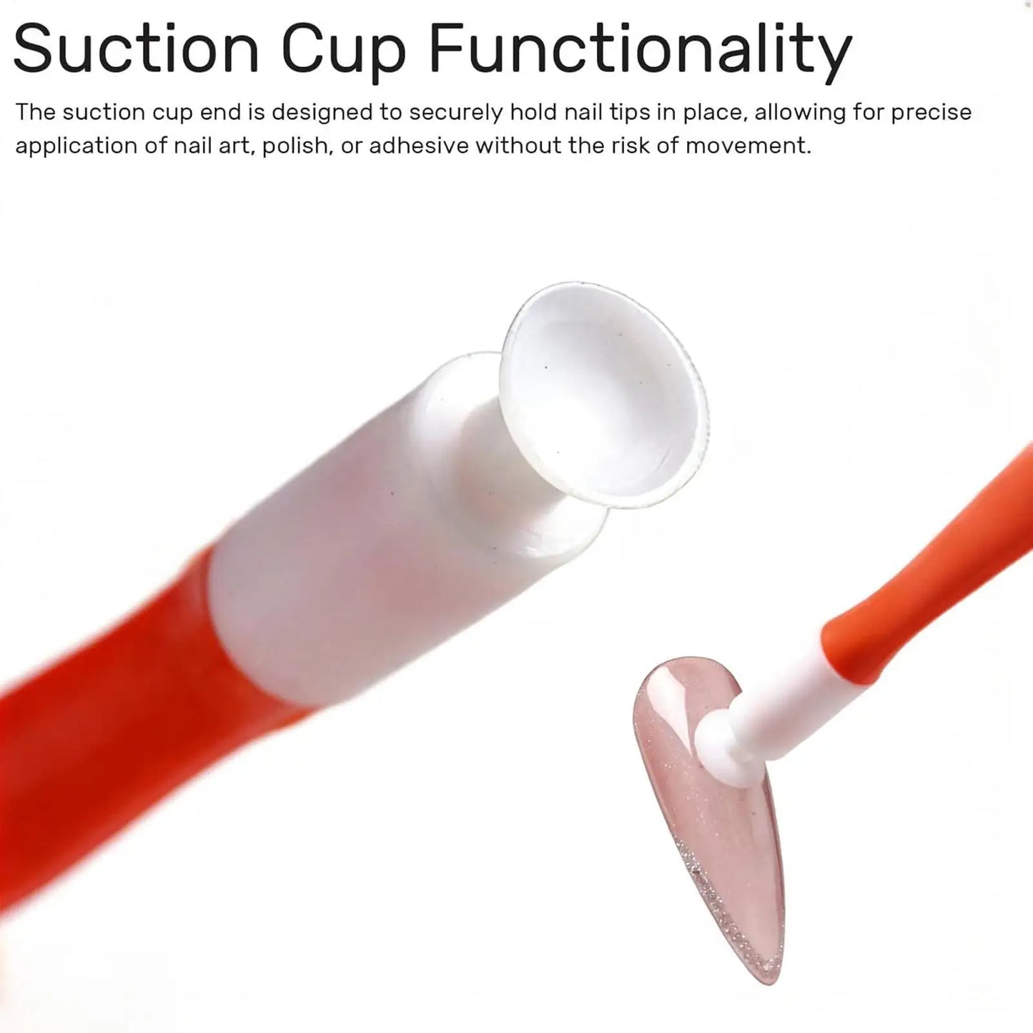 10-Piece Press On Nail Tool Set – Suction Cup Applicator Kit