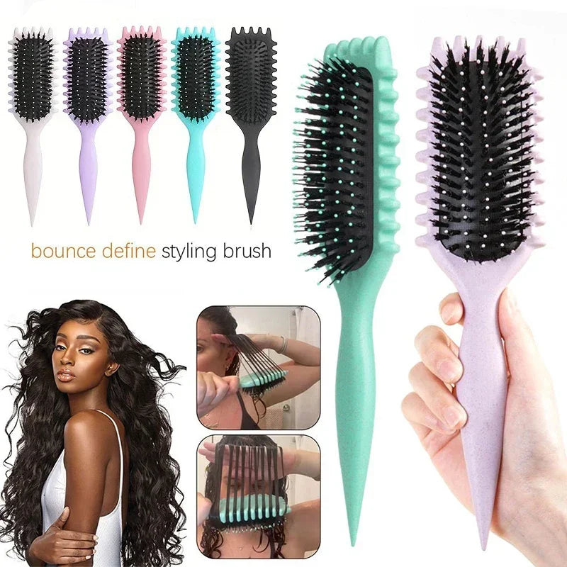 Curling Hair Styling Brush for Men & Women – Salon Quality Peaceful Pleasures Health and Wellness