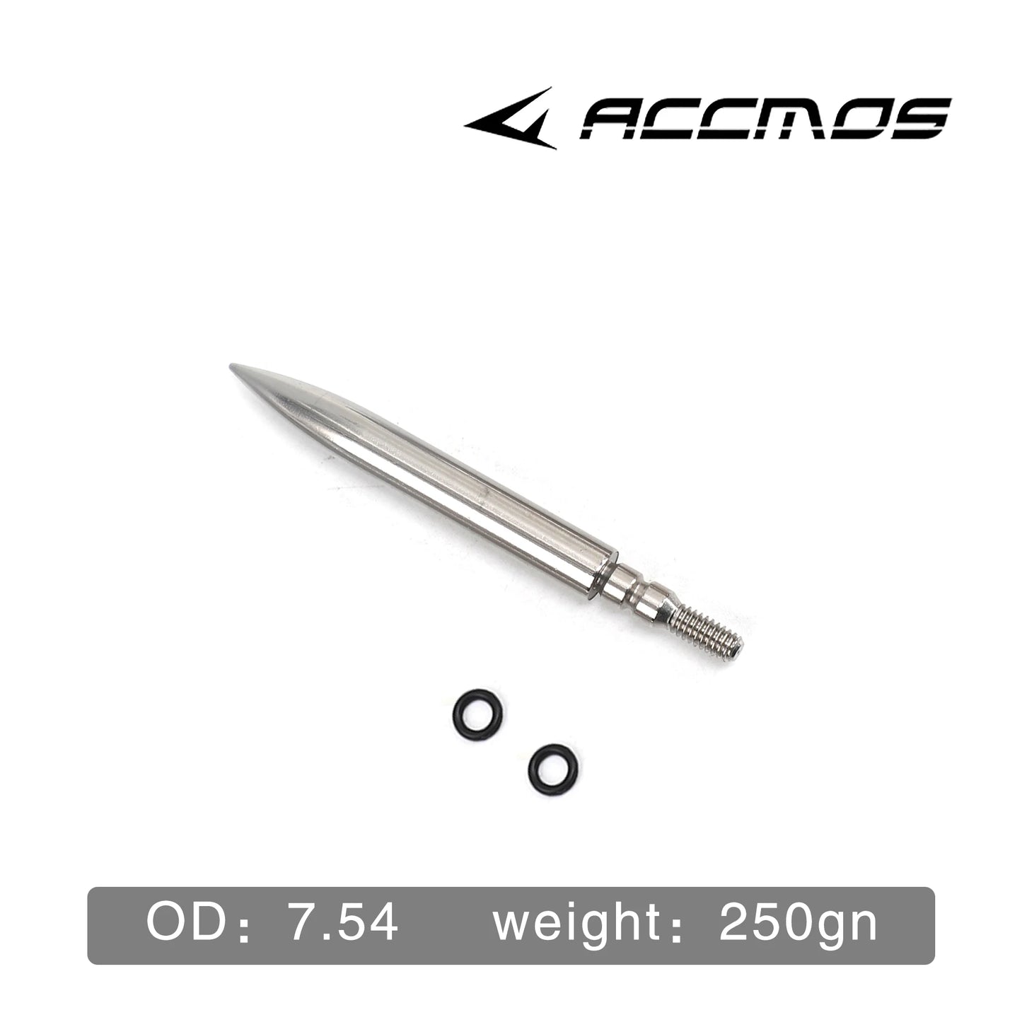 Arrowhead Stainless Steel Archery Replaceable Screw-in Tip 100 125