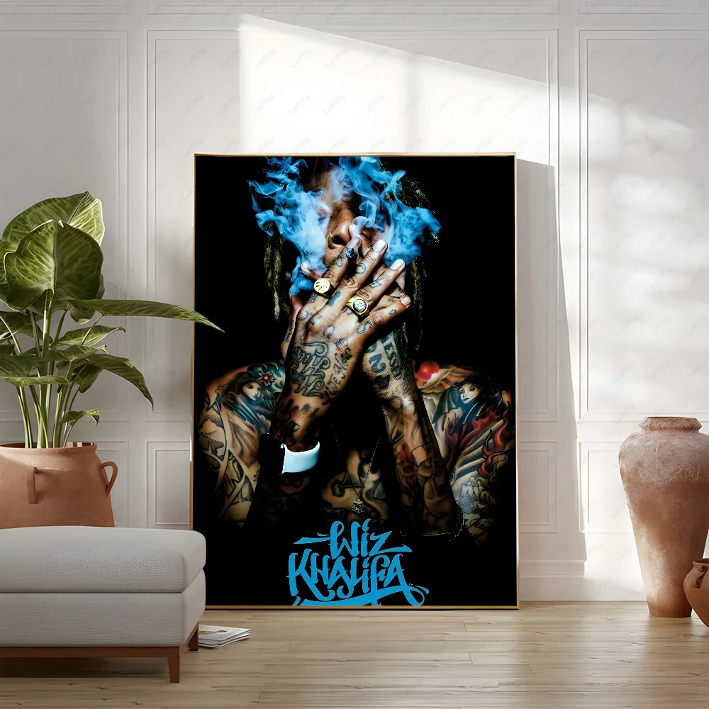 Art W-Wizs Khalifas Poster Wall Art Painting Study Nordic Home Decor Peaceful Pleasures Health and Wellness z5 40X50cmNoframe