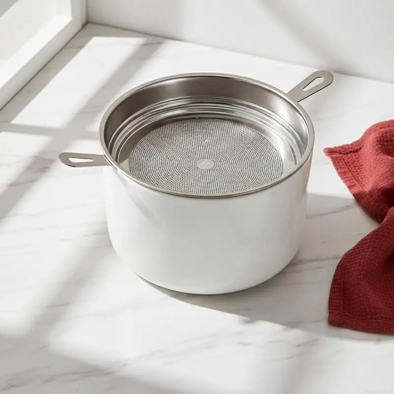 Stainless Steel Fine Mesh Strainer – Tea, Coffee & Flour Sifter