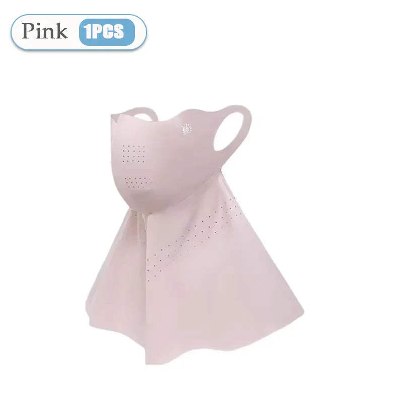 Women's UPF 50+ Sun Face Mask & Neck Cover | Cooling UV Shield