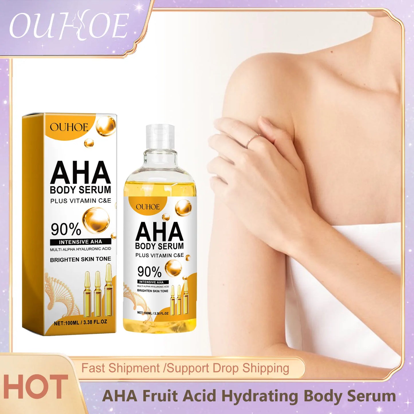 AHA Body & Face Brightening Serum – Spot Corrector 100ml