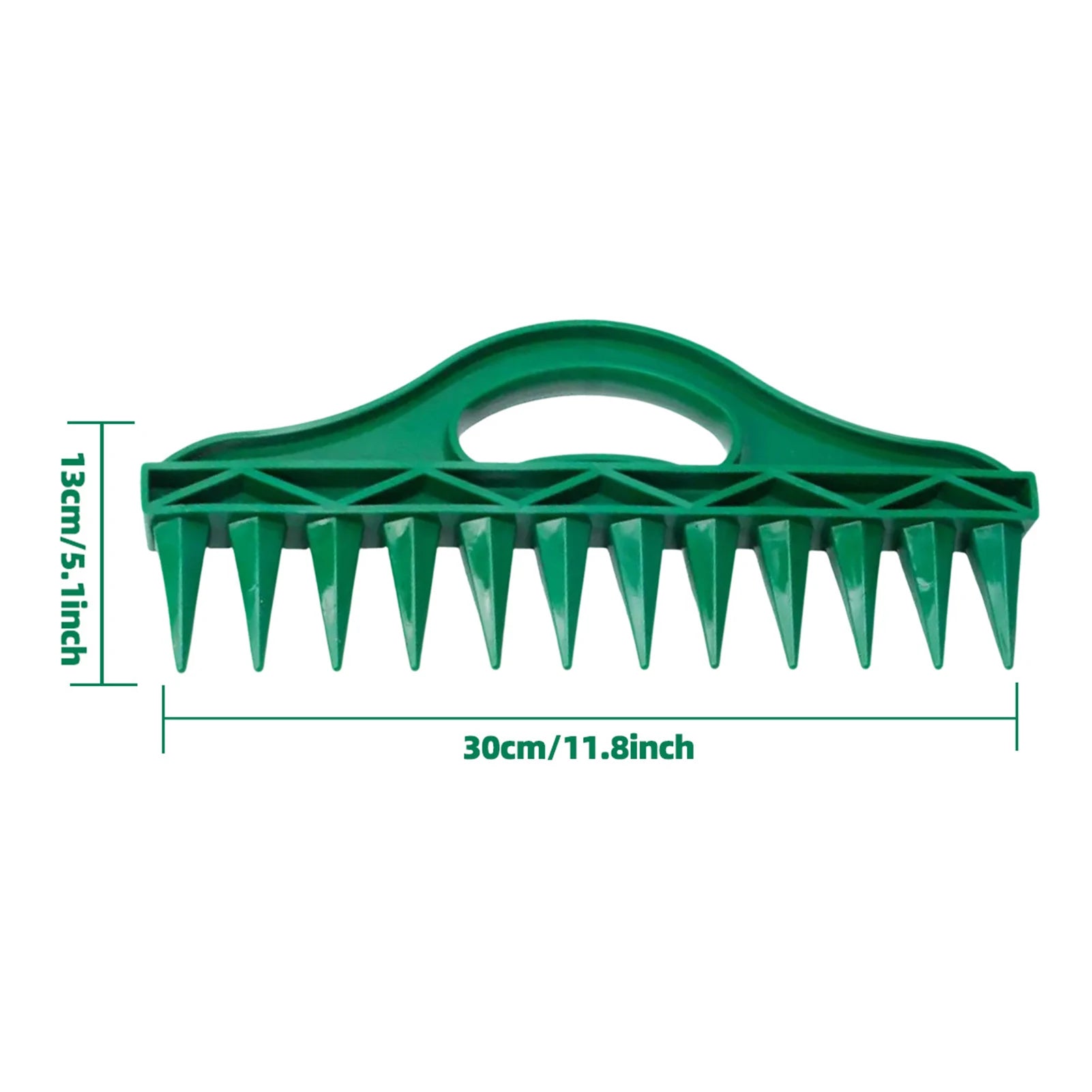 2pcs set Durable Plastic Hand Dibbler Garden Seeder Tool 12-Hole Fast Seeding, Waterproof Planting Aid for Efficient Gardening Peaceful Pleasures Health and Wellness