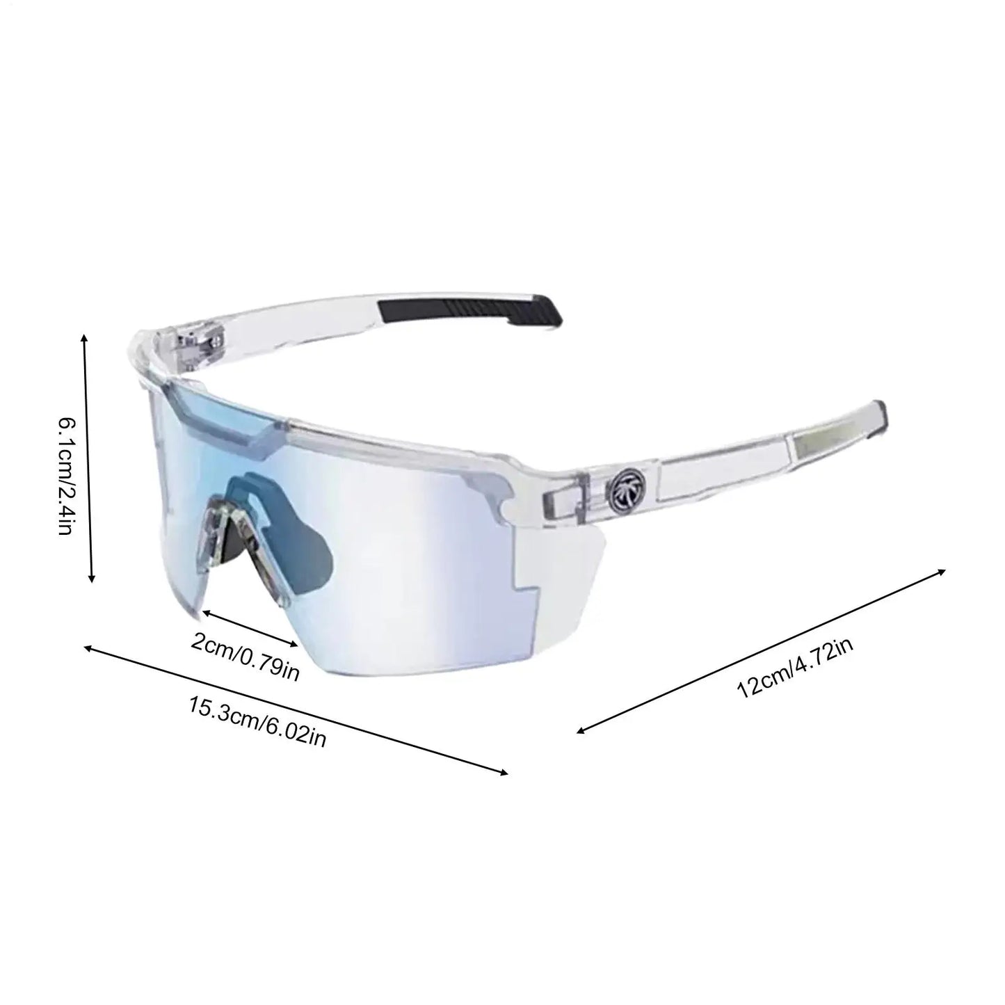 UV400 Photochromic Cycling Sunglasses – Polarized Unisex