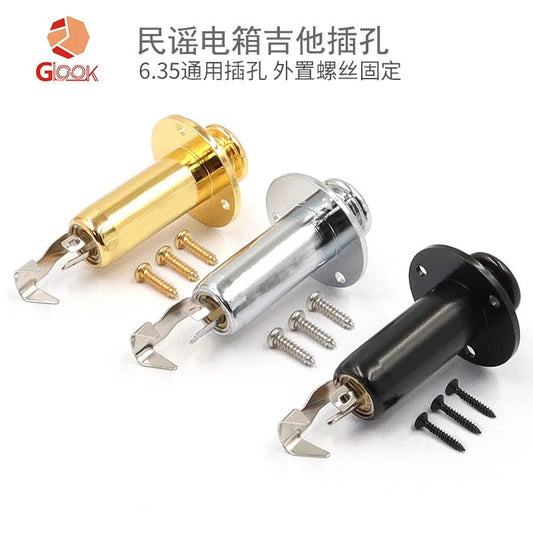 Acoustic Guitar Electric Box EQ Pickup Tail Stud Stereo Audio Output Peaceful Pleasures Health and Wellness