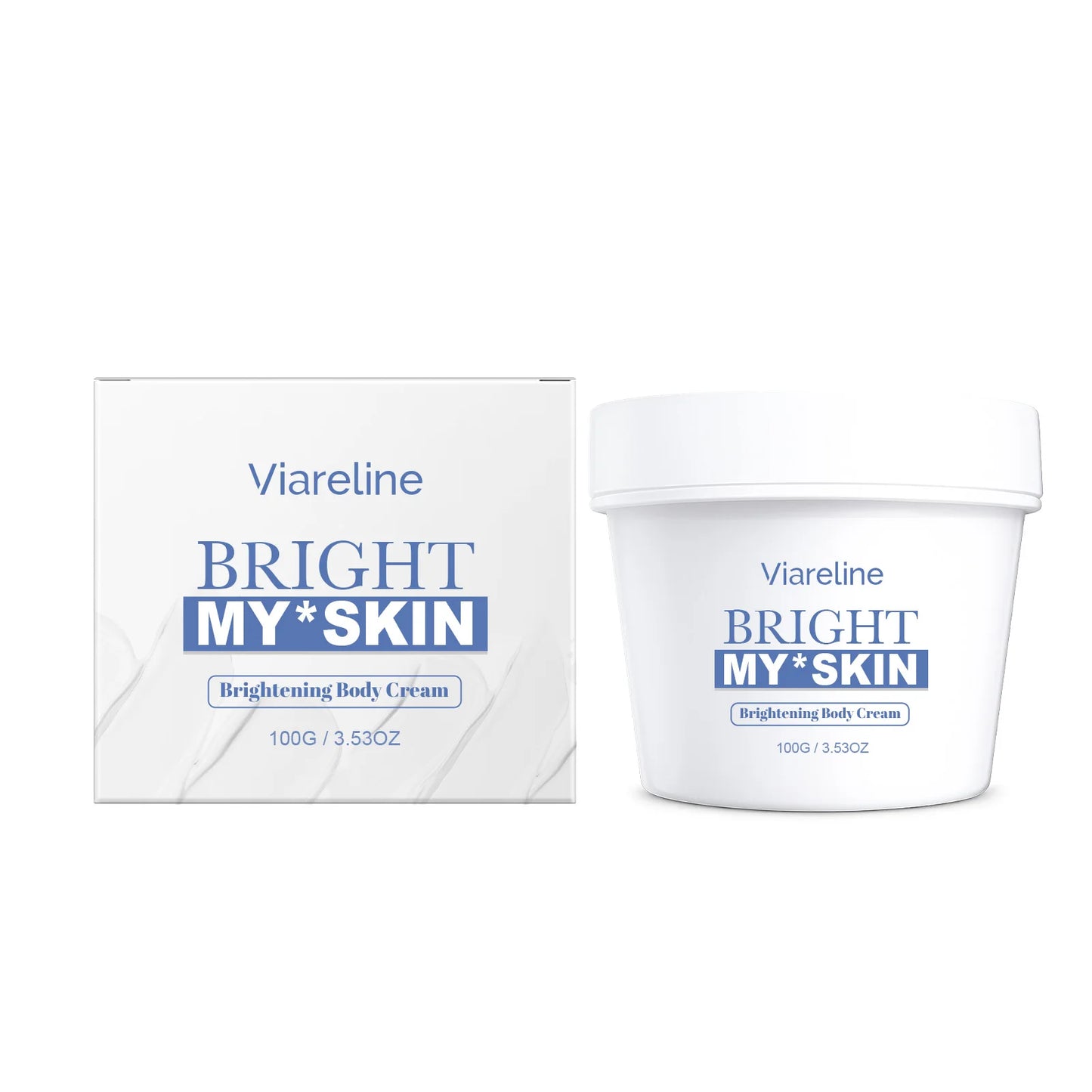 Brightening Body Cream Soothing Skin Improve Dullness Reduce Dark Spot Non-greasy Long-Lasting Moisturizing & Firming Body Lotio Peaceful Pleasures Health and Wellness 100g Boxed