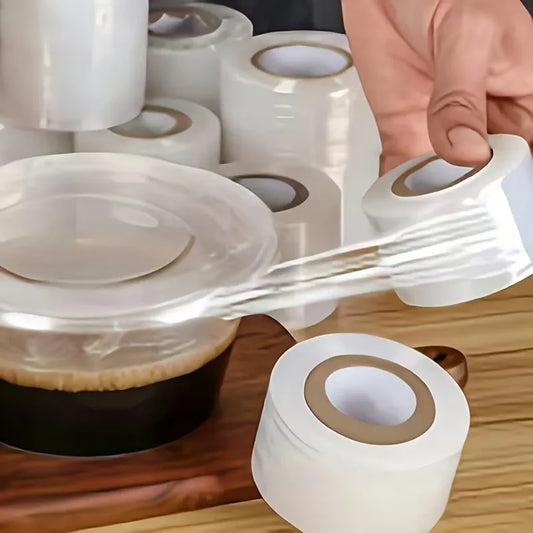 Elastic PVC Bottle Sealing Film – No-Heat Stretch Wrap for Jars Bottle Sealing Film Peaceful Pleasures Health and Wellness
