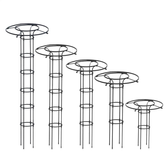 Umbrella Tower Garden Trellis for Climbing Plants – Metal Garden Plant Trellis Peaceful Pleasures Health and Wellness
