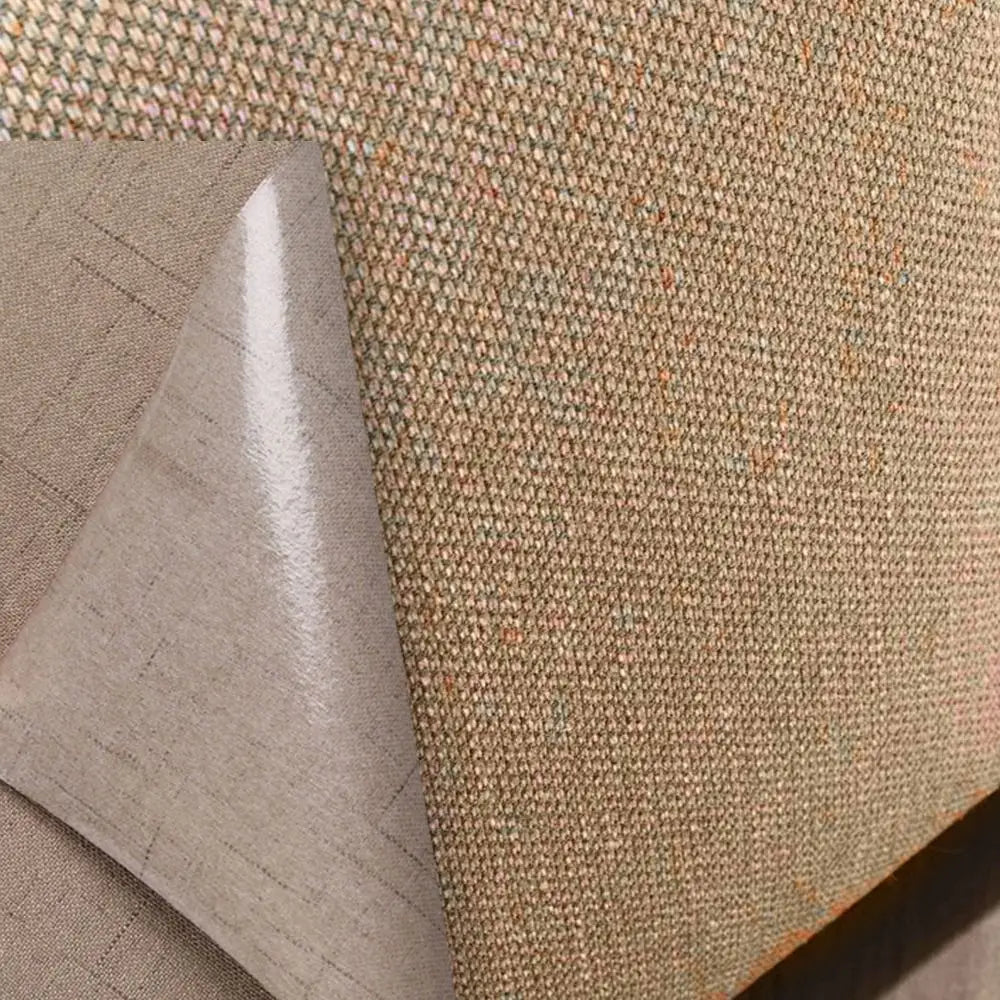 2PCS Durable Self-Adhesive Sofa Repair Patch Easy-to-Use Multi-Color Self-Adhesive Patch DIY Versatile Linen Fabric Patch Chair Peaceful Pleasures Health and Wellness
