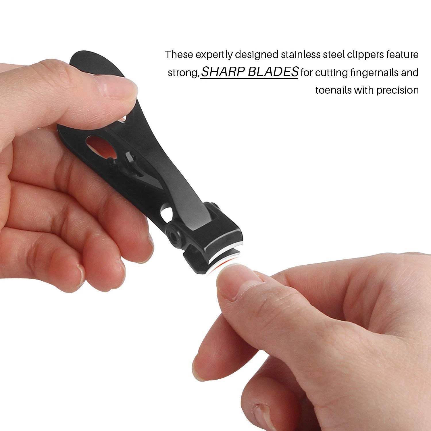 A36T-4Pc Finger Nail And Toe Nail Clippers Set Wide Pliers Suitable For Thick Nails Large And Small Sharp Nail Clippers Peaceful Pleasures Health and Wellness
