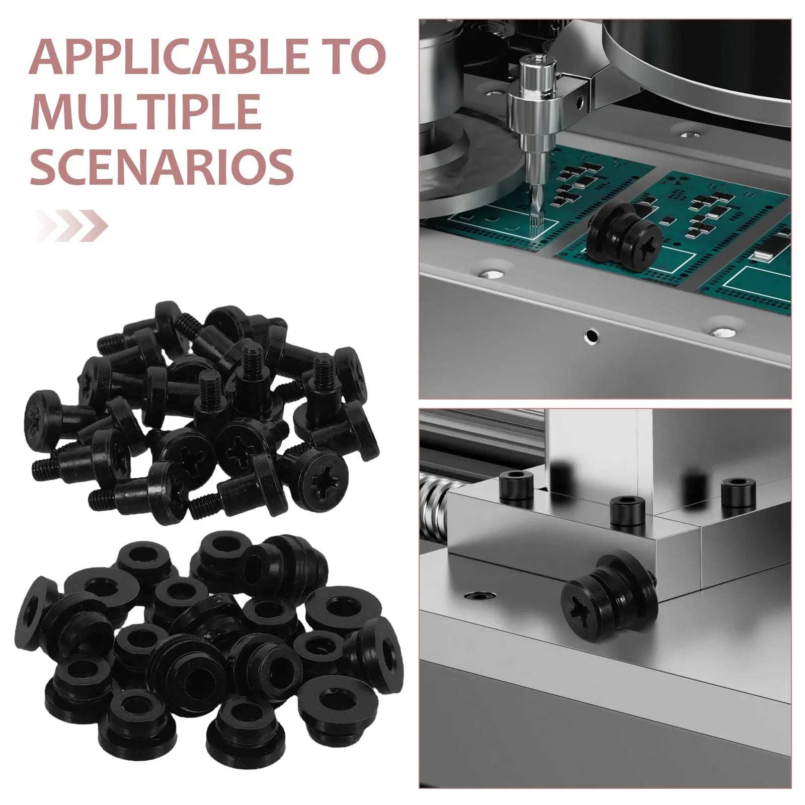 20Sets Pc Case Thumb Screws Hard Drive Mounting Screws Shockproof for SSD Hdd Laptop Desktop Computer Repair Screw Assortment Peaceful Pleasures Health and Wellness