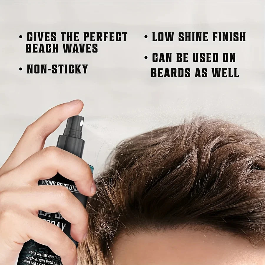 GZE Natural Sea Salt Hair Spray – Volume, Texture & Hold