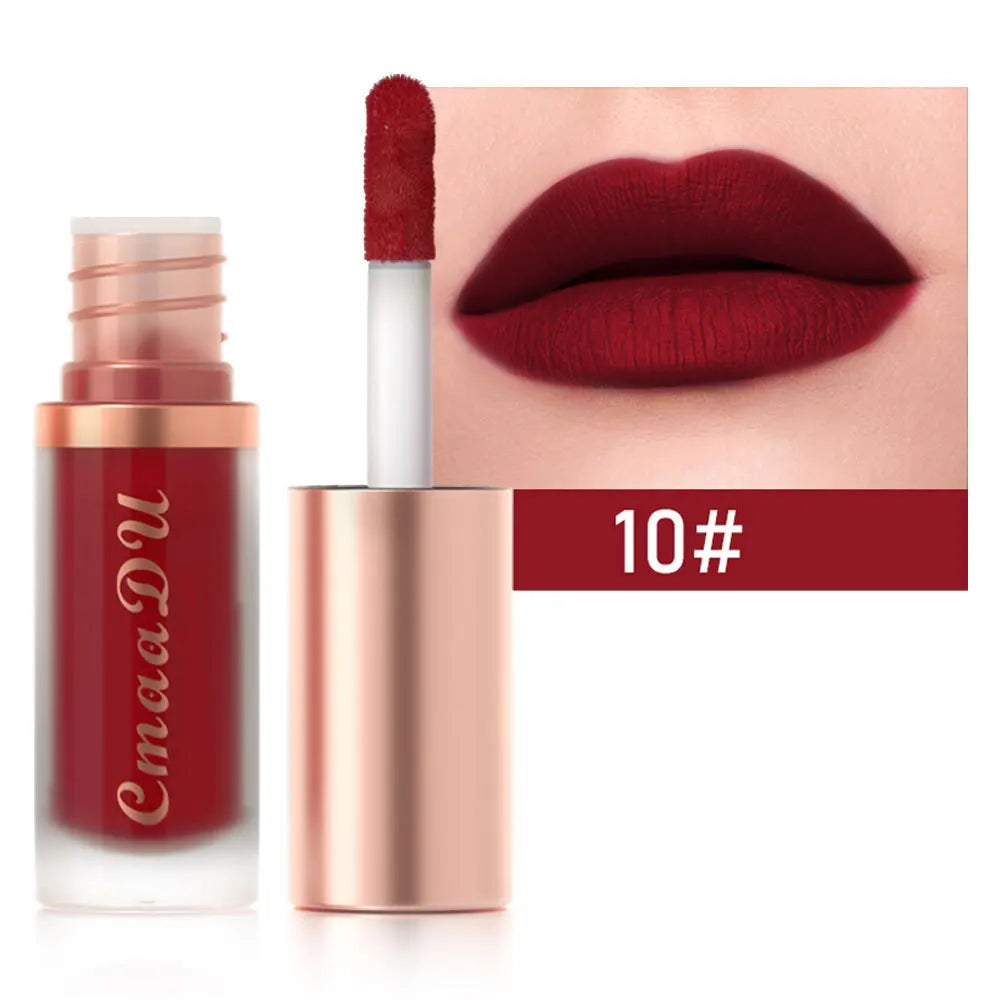 Cmaadu Matte Velvet Lip Gloss – Waterproof Long-Lasting Lipstick