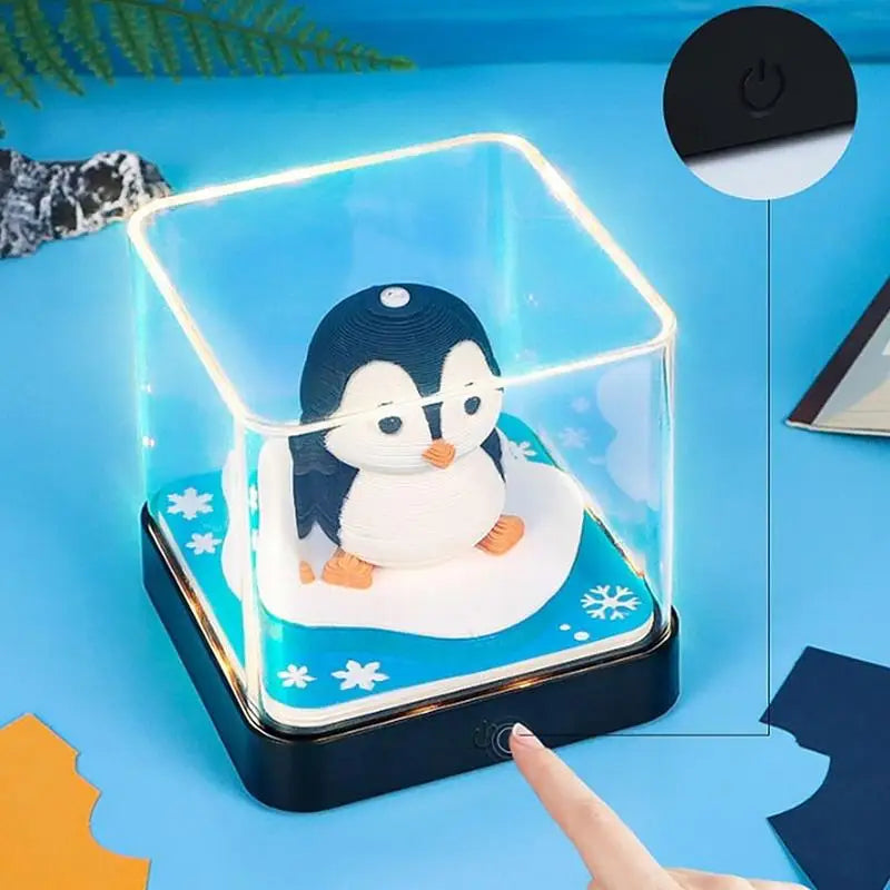 2027 3D Tear-Away Desk Calendar | Paper Carving Art Memo Pad